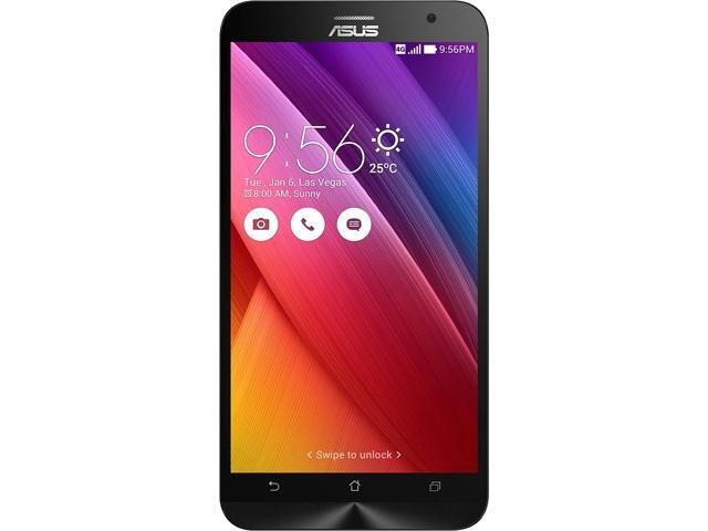 Asus Zenfone 2 Unlocked Smart Phone, 5.5" Black, 16GB Storage 4GB RAM, US Warranty