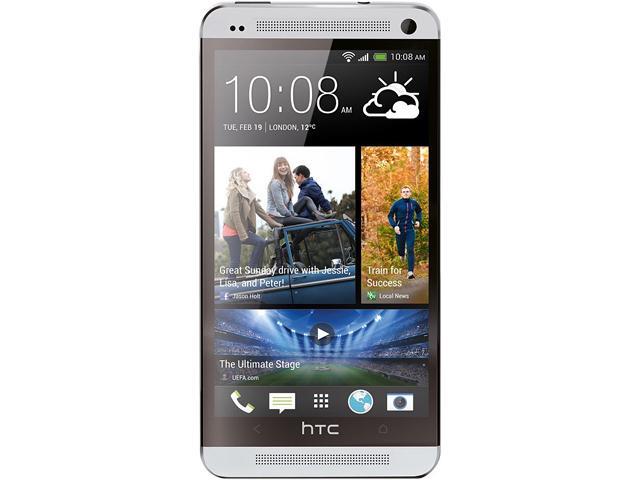 HTC ONE Silver LTE 32GB Verizon CDMA Android Cell Phone w/ Beats Audio