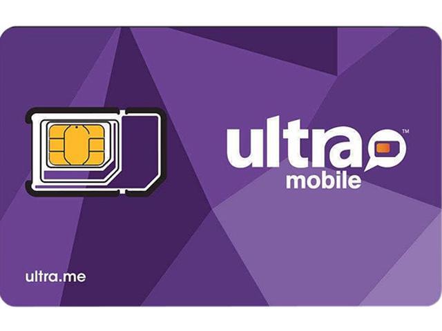 Ultra Mobile UM TP SIM Triple Punch Mini / Micro / Nano Purple SIM Card