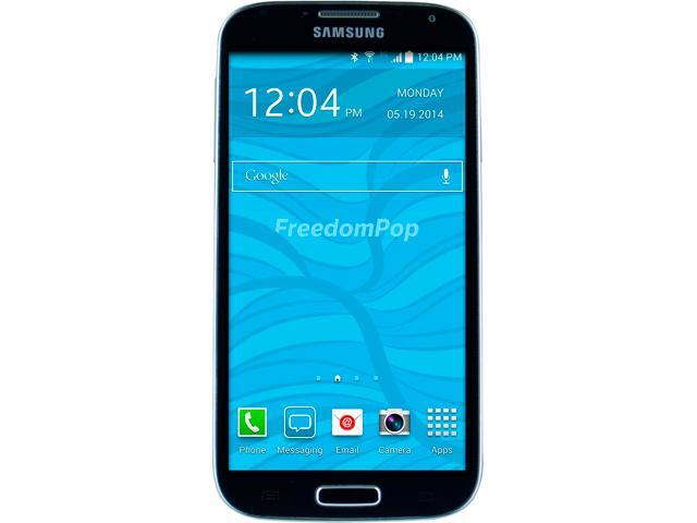 100% Free Mobile Phone Service w/ Samsung Galaxy S4 (Certified pre-owned)