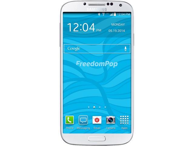 100% Free Mobile Phone Service w/ Samsung Galaxy S4 (Certified pre-owned)
