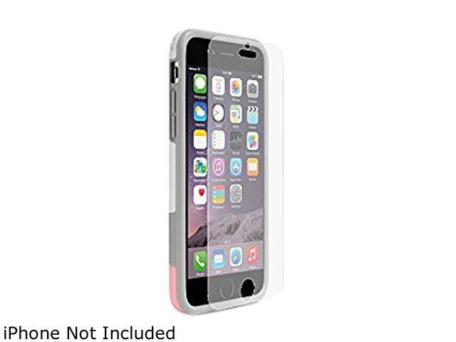 URGE Basics White/Pink iPhone 6 Bumper Case with Bonus Screen Protector UG-IP6BUMPCAS-WPNK