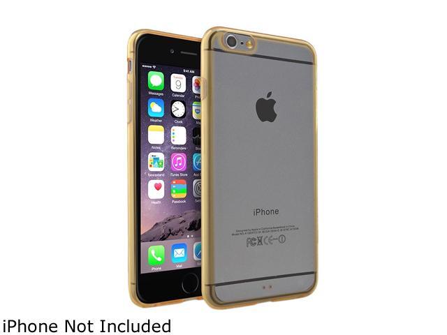 Insten Clear / Gold Bumper Snap-in Case Cover for Apple iPhone 6 Plus (5.5-inch) 1963895