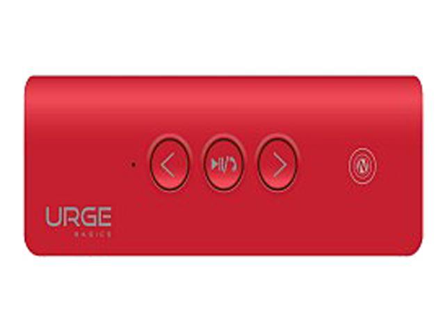 URGE Basics UG-SBPLUS-RED Red SOUNDBRICK PLUS Bluetooth & NFC Compatible Speaker 