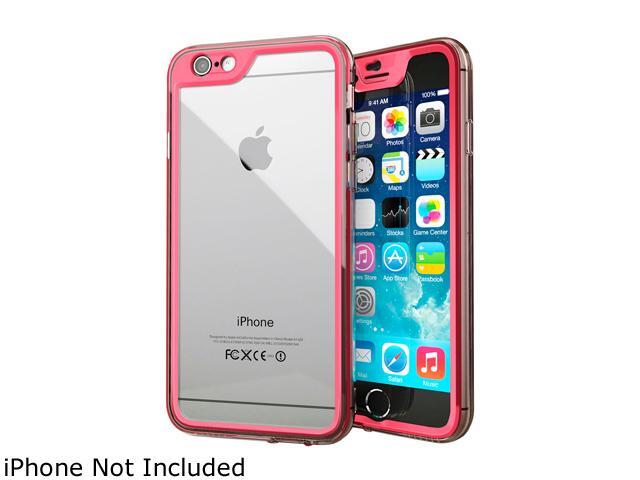 rooCASE Pink Gelledge Slim Hybrid TPU / PC Hard Shell Case for iPhone 6 Plus 5.5 RCIPH65.5GLPI