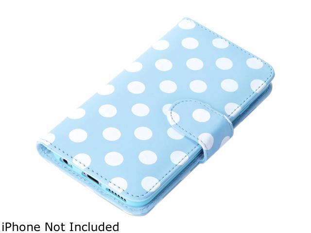 i-Blason Leather Book Dal Blue Folio Wallet Case for iPhone 6 / 6s iPhone6-4.7-Leatherbook-Dal-Blue