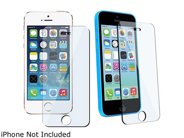 Insten Transparent Tempered Glass Screen Protector compatible with Apple iPhone 5/ 5S/ 5C 1496912