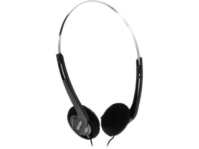 Sentry HO415 3.5mm Connector Supra-aural Lightweight Digital Stereo Headphones