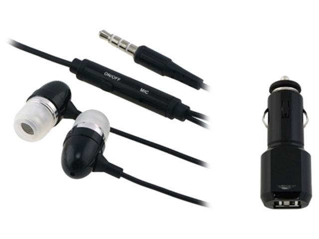 Insten Black Chargers & Cables