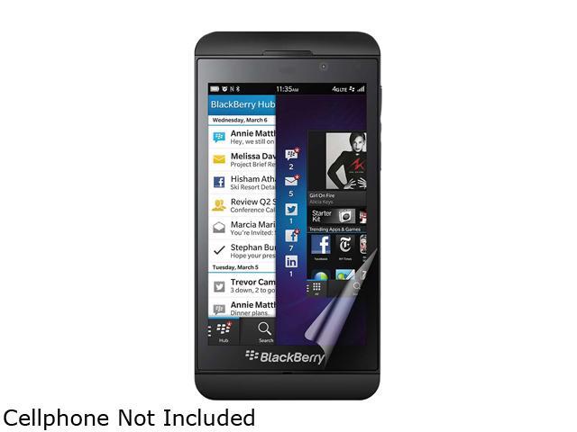 Green Onions Supply Clear Crystal Oleophobic Screen Cover for Blackberry Z10 (2-Pack) RT-SPBBZ1007