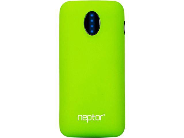 Eagle Tech Neptor Green 5600 mAh Portable Battery Pack w/ LED Flash Light ET-NP056K-GR