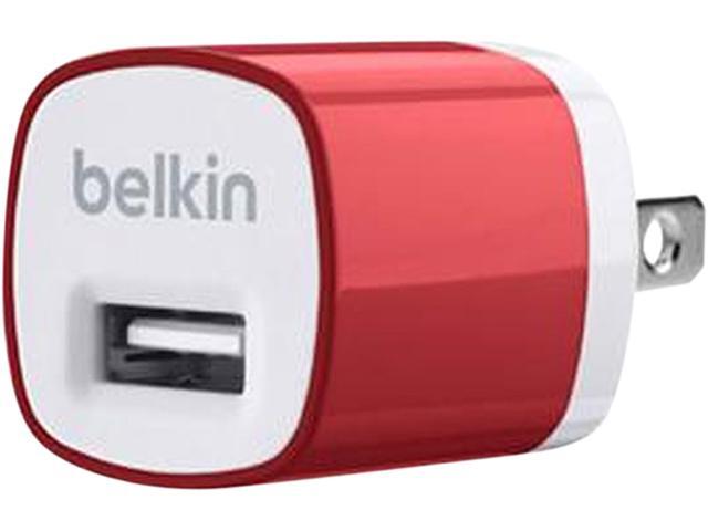 BELKIN F8J017ttRED Red Home Charger (5 Watt/1 Amp) 
