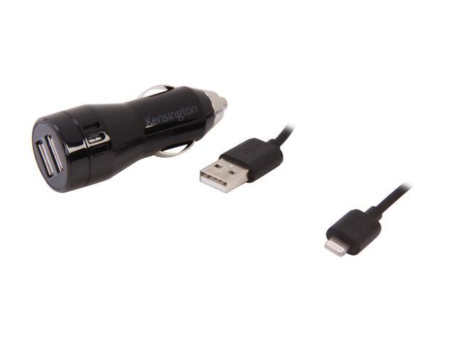 Kensington K39705AM PowerBolt Duo 3.1A 2-Port USB Car Charger for iphone 5