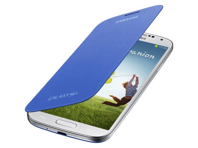 SAMSUNG Light Blue Flip Cover For Galaxy S4 EF-FI950BCESTA