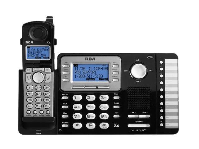 RCA 25212 Digital DECT 6.0 1X Handsets Cordless Expandable Phone System