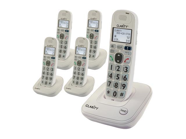 Clarity KIT D702 4 HS DECT 6.0 4X Handsets Cordless Phone