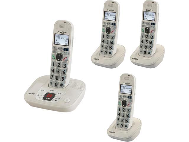 Clarity KIT D712 3 HS DECT 6.0 4X Handsets D712 W/ 3 Additional handset
