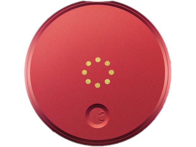 August Smart Lock - ASL-4 Keyless Home Entry with Your Smartphone, Red