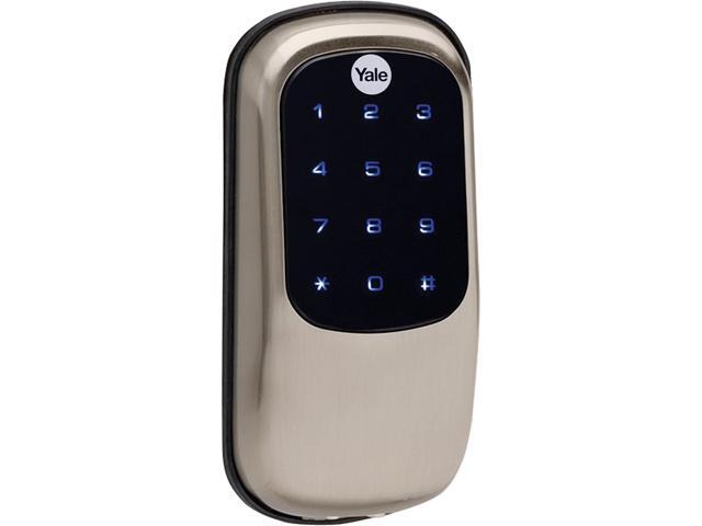 Yale Security YRD240-ZW-619 Real Living Electronic Keyless Touch Screen Deadbolt, Fully Motorized with Z-Wave Technology, ...