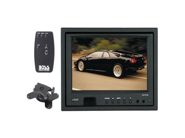 BOSS AUDIO 7" Headrest TFT Monitor w/ 2-CH IR Audio Transmitter