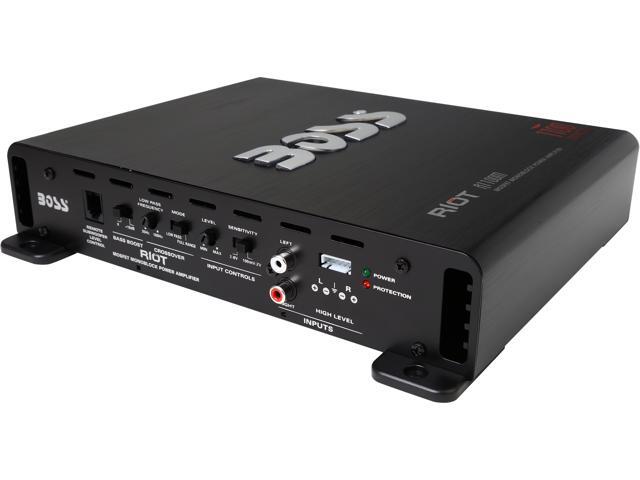 Boss Audio R1100M 1100W Max Class A/B Riot Series Monoblock Car Amplifier