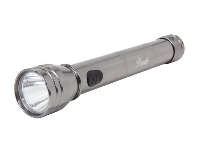 Rosewill RLFL-11003 3W 220 Lumen Heavy-Duty 3 D-Cell LED Aluminum Flashlight