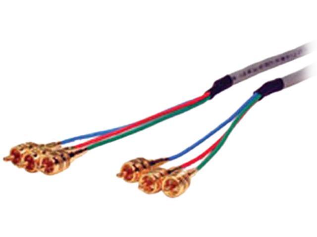 Comprehensive 3RCA-3RCA-35HRP 35 ft. Pro AV/IT Series Plenum 3 RCA plugs each end Component Video cable
