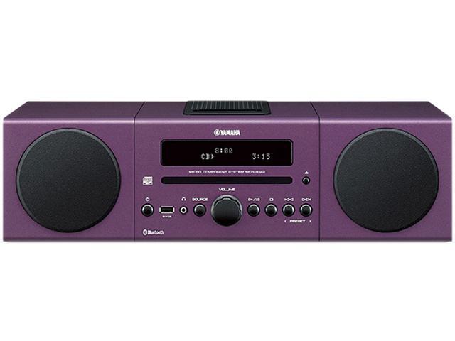 YAMAHA Desktop Audio Bluetooth System, Purple MCR-B142PU