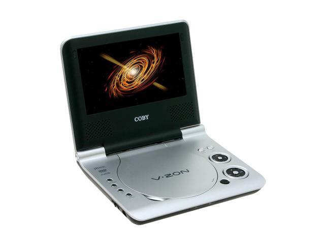 COBY V-ZON 7" WIDESCREEN PORTABLE DVD PLAYER