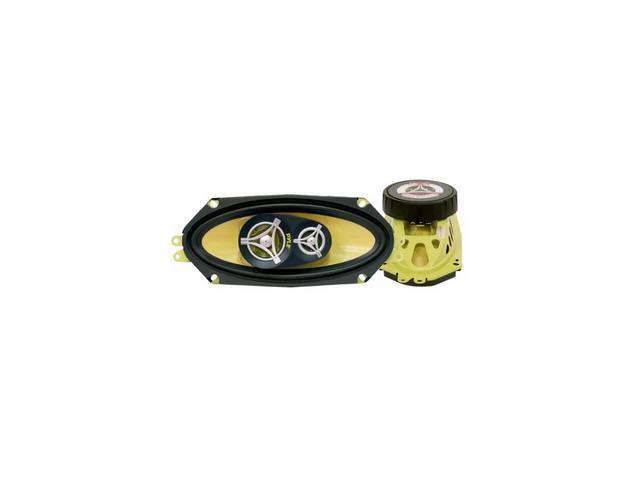 PYLE 4" x 10" 300 Watts Peak Power 3-Way Speakers