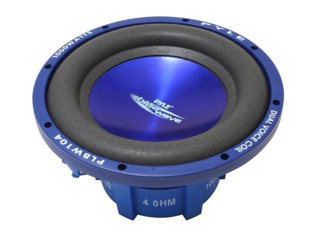 PYLE 10" 1000W Dual Voice Coil Car Subwoofer