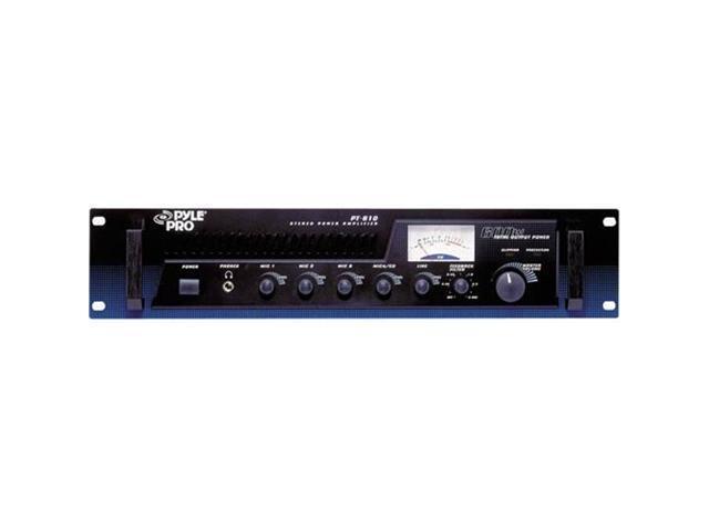 PYLE AUDIO - PylePro 19" Rack Mount 600 Watt Amplifier/Mixer (PT610)