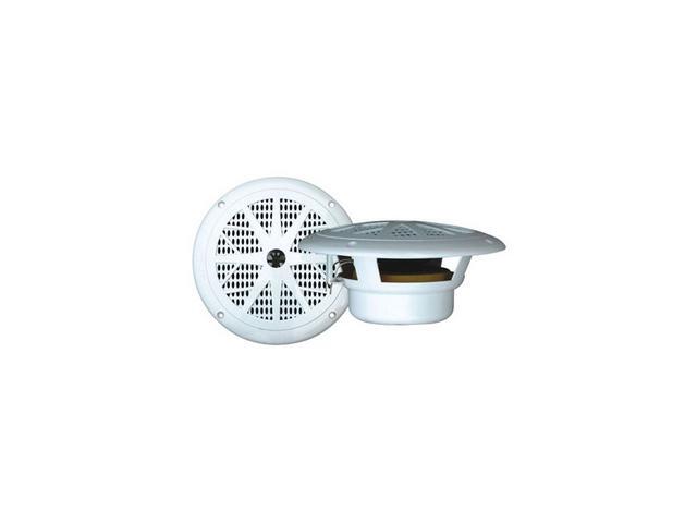 Pyle 6.5" 120W 2-Way White Marine Speaker