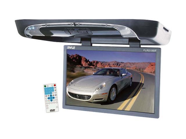 19" Flip Down Monitor w/Built In DVD Player