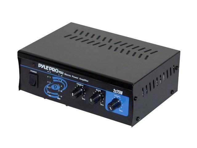 Pyle PCA3 Mini 2 x 75W Stereo Power Amplifier