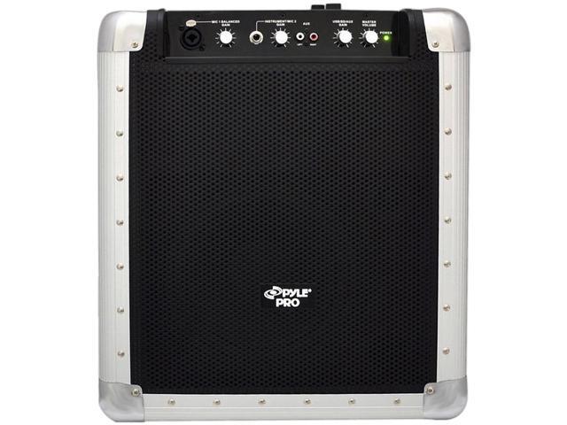 Pyle PCMX265B Portable PA System with Rechargeable Battery, USB Port, SD Slot, DJ Controls & Aux Inputs