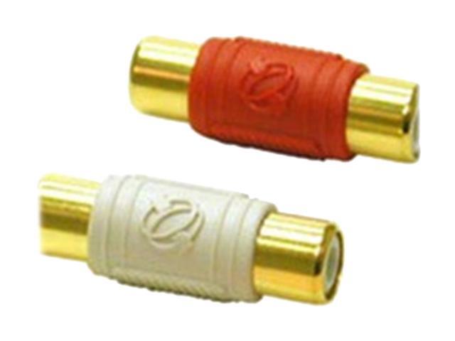 C2G 2-Piece RCA Dual Channel Audio Coupler