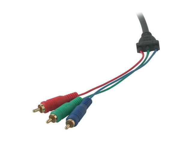 C2G 29640 3 ft. Ultima HD15 Male to RCA HDTV Component Video Breakout Cable M-M