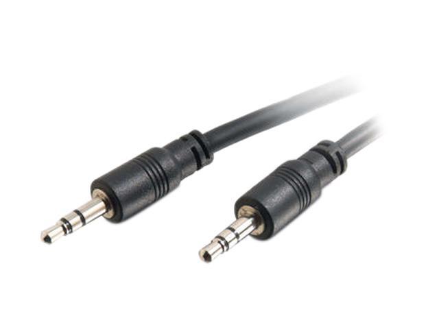 C2G 40108 35 ft. CMG-Rated 3.5mm Stereo Audio Cable With Low Profile Connectors