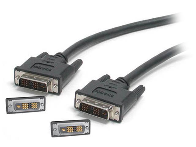 StarTech DVIMM6 Black 6 ft. M-M DVI-D Single Link LCD Flat Panel Monitor Cable