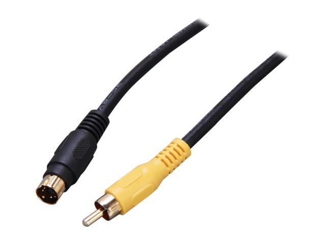 StarTech Model SVID2RCAMM10 10 ft. S-Video to Composite Video Adapter Cable