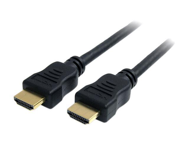 StarTech HDMIMM3HS 3 ft. Black High Speed HDMI® Cable with Ethernet M-M
