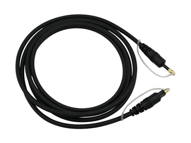 Insten Model 675471 6 ft. 3 pack Digital Optical Audio TosLink to Mini TosLink Cable M / M