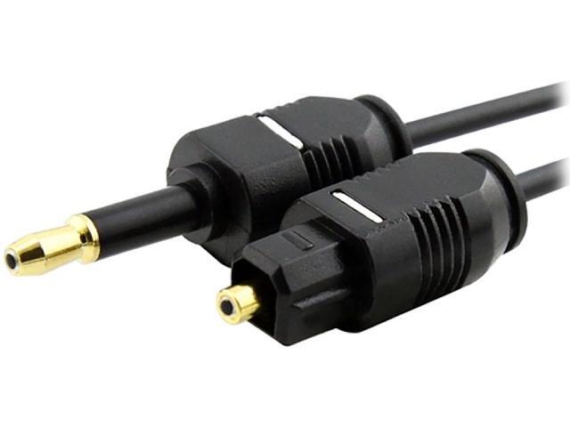 Insten Model 1044537 12 ft. 2X Digital Optical Audio TosLink to Mini TosLink Cable M/M