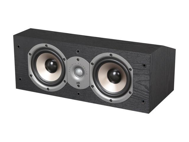 Polk Audio New Monitor 15C Two-Way Center Channel Loudspeaker (Black) Single