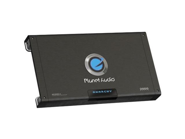 Planet Audio 2600W 2 Channels Bridgeable MOSFET Amplifier W/ Remote Subwoofer Control