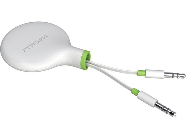 Macally BubJack 5 ft. Retractable Audio Cable