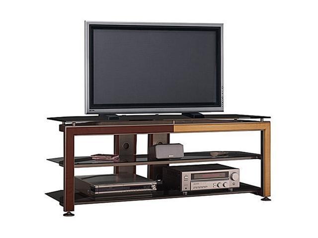 BUSH FURNITURE VS74677-03 Cool Gray Metallic TV Stand-Newegg.com