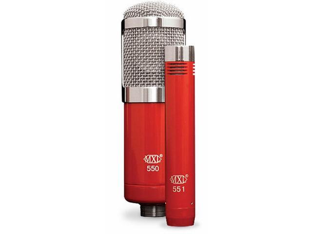 MXL 550/551R Microphone Ensemble - Red MXL 550/551R Microphone Ensemble - Red