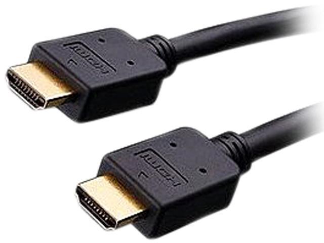 Vanco 255066X 66 Ft. Black High Speed 1.4 HDMI Ethernet Cable